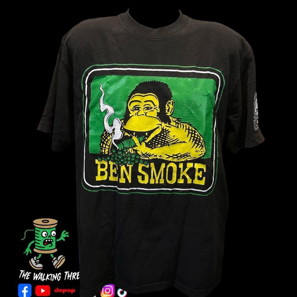 Ben Davis Vintage Weed Parody Shirt 2XL